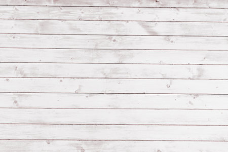 White wood texture background surface with old natural pattern or old wood texture table top view. Rustic table top view with copy space.の写真素材