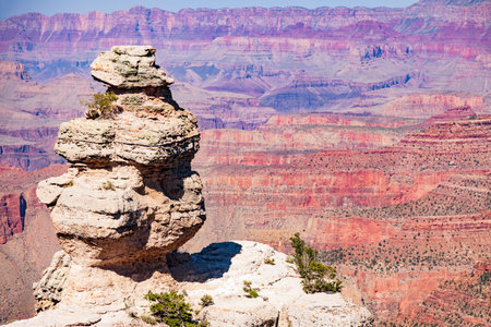 South Rim Grand Canyon National Park, Arizona, United States of Americaの写真素材