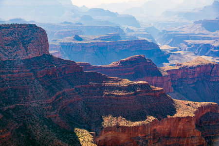 Grand Canyon National Park (South Rim), Arizona, United States of Americaの写真素材