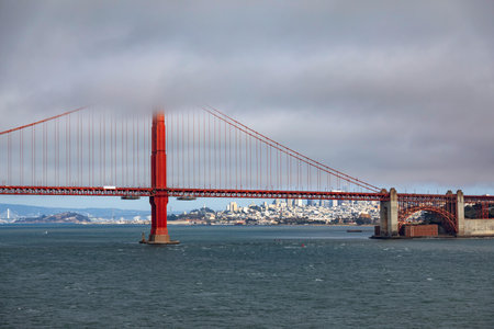 Golden Gate Bridge in San Francisco, California, USA.