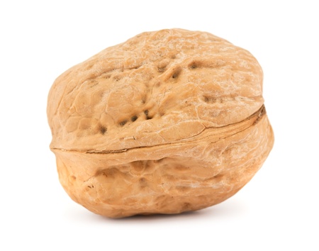 walnut isolated on white background