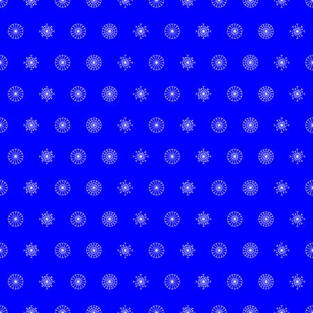 Christmas seamless background with snowflakes. For holiday decoration, wrapping paper, wallpaper, gift boxes, other packing elementsのイラスト素材
