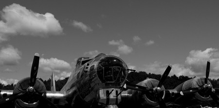 B 17 Bomber taken on 8/17/2014 Burnt hills New York Air Museum rt 50のeditorial素材