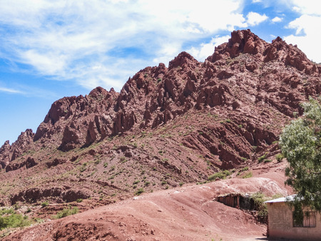The incredible landscapes surrounding the jalq a communities in bolivia can be visitedのeditorial素材