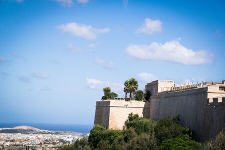 View from the old capital of Malta, Mdinaの写真素材