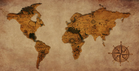 old world map