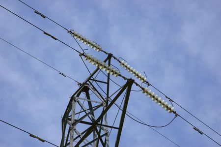 Electrical pylone. /Power line