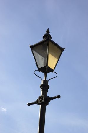 A victorian strret lamp in England / uk