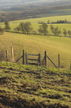 A Country stile in field in the countryside
の写真素材
