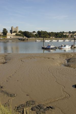 A view across the river Medway in Rochester