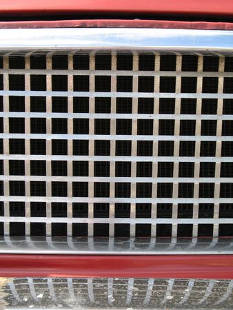 car front grillの写真素材