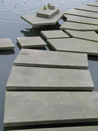 asian gardenの写真素材