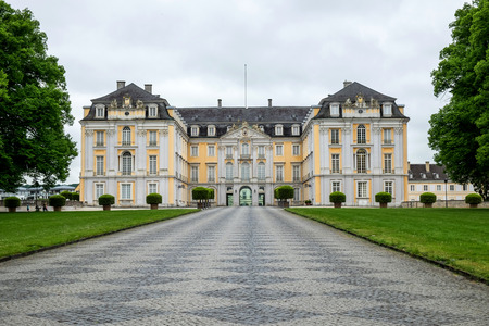 The palace of Augustusburg, Bruhl, Germanyのeditorial素材
