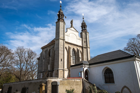 The Sedlec Ossuary (Czech: Kostnice v Sedlci) is a small Roman Catholic chapel in Czech Republicの写真素材