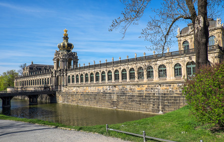 Dresdner Zwinger in Dresden, Germanyのeditorial素材