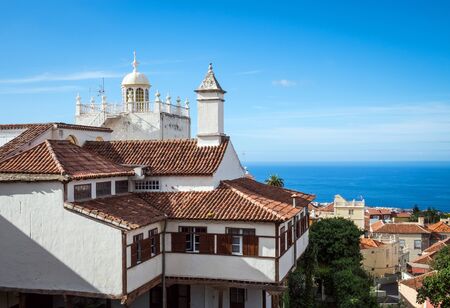 Roofs of the Villa de la Orotava. Tenerife, Canary islandsの写真素材
