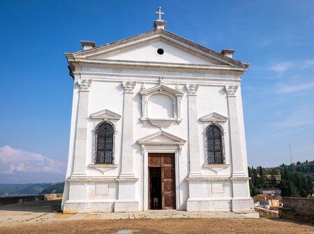 St. George's Parish Church in Piran, Sloveniaの写真素材