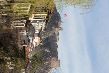 Old buildings in Tbilisi, Georgia