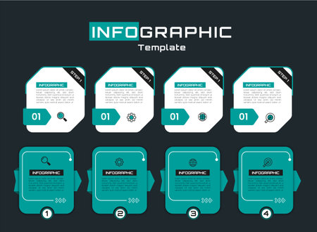 Infographic Design Elements for Your Business Vector Illustration. EPS10のイラスト素材