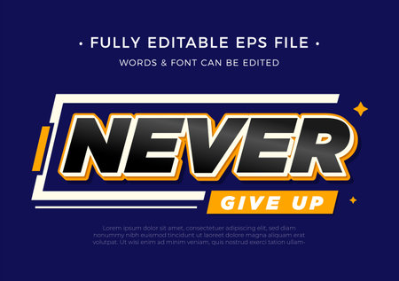 New text editable text effect, vector eps10 illustration.のイラスト素材