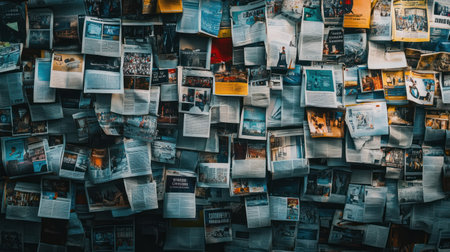 Newspapers Collageの素材