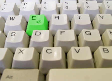 Euro Keyboardの写真素材