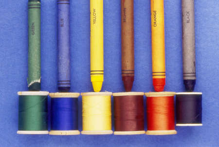 Colors and Threadsの写真素材