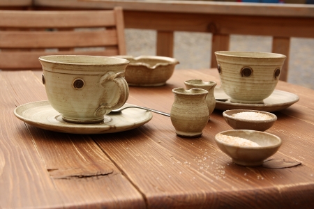 Cups of teaの写真素材