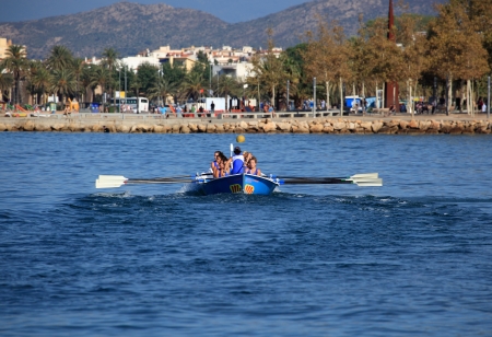 Fishing boat raceのeditorial素材