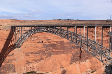 Bridge Lake powelの写真素材