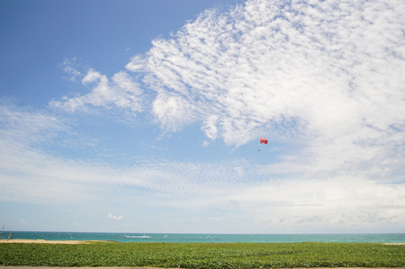 Parasailingの写真素材