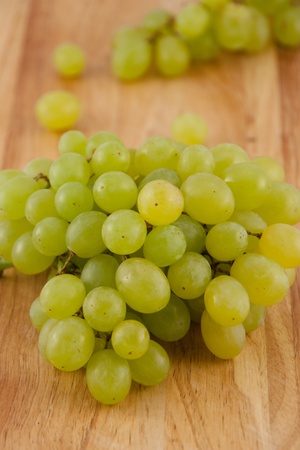 Delicious Bunch of Green Grapesの写真素材