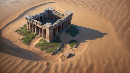 Temple of Concordia in the Valley of the Temples, Agrigento, Sicilyの素材
