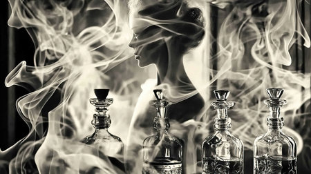 2d illustration of swirling smoke texture, soft transparent wisps in shades of gray, ethereal and flowing, wallpaper background, flat illustration art, 2d art --no people, text, watermark, logo --chaos 12 --ar 16:9 --weird 150 --v 6.1 Job ID: e9ccbbf4-36c9-4159-bf67-8ff0bb03004bの素材