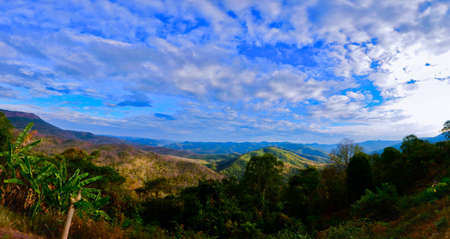 sky moutainの写真素材