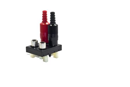 Audio aka phono  or CINCH/AV connectors on a white background