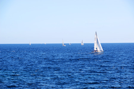 Presqu'ile of Gaou, Varの写真素材