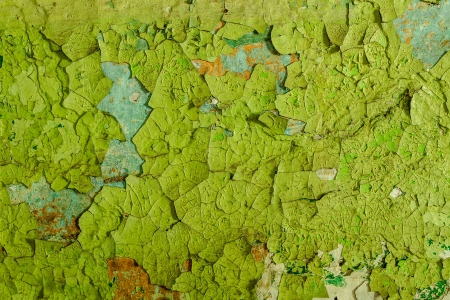 Detail of old green an abstract wall close upの写真素材