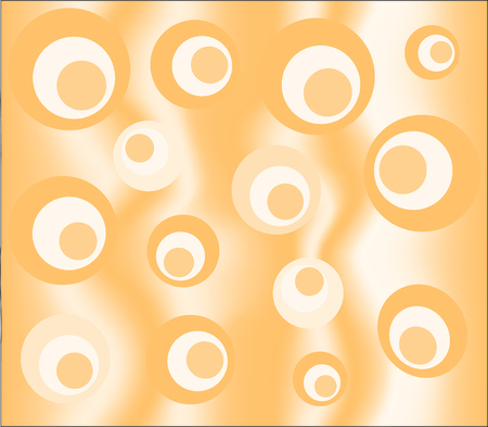 Apricot circles backgroundsのイラスト素材