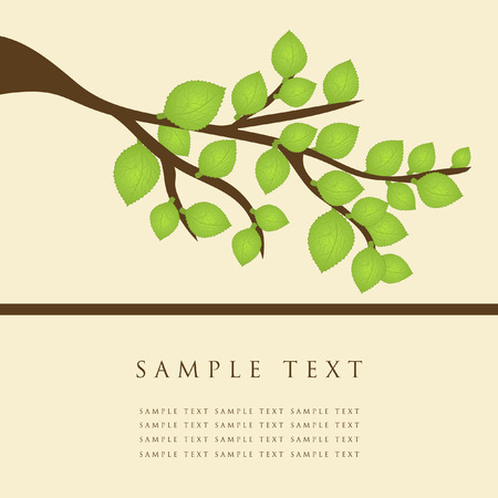 Tree branchのイラスト素材