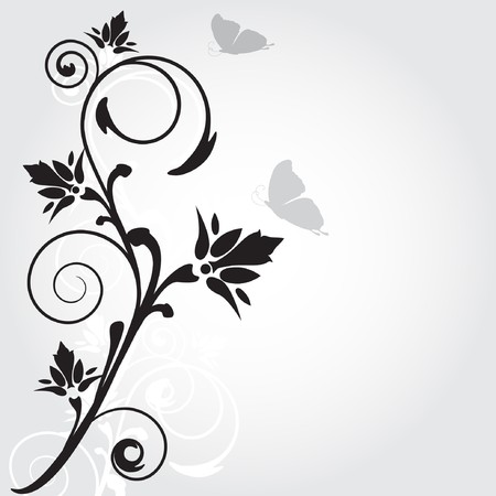 floral background のイラスト素材