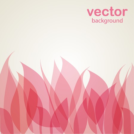 Abstract background with pink leaves のイラスト素材