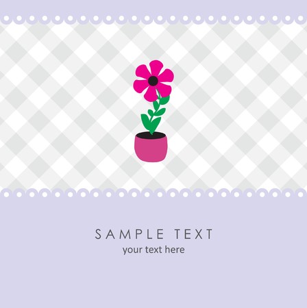 illustration of isolated pot plant on white background のイラスト素材