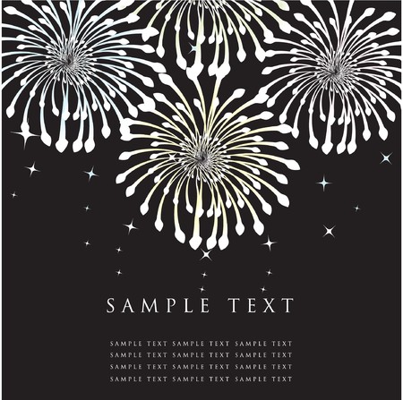 Fireworks.   background のイラスト素材