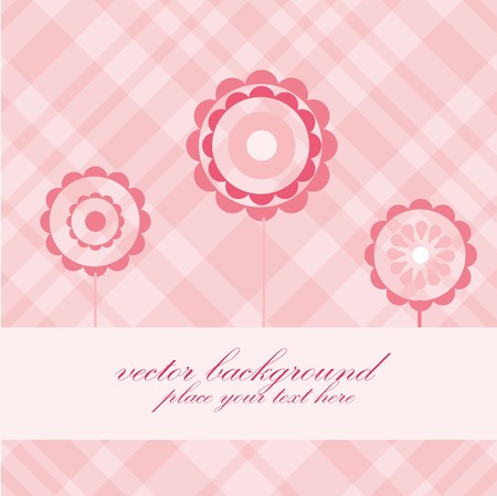 Abstract floral background. のイラスト素材