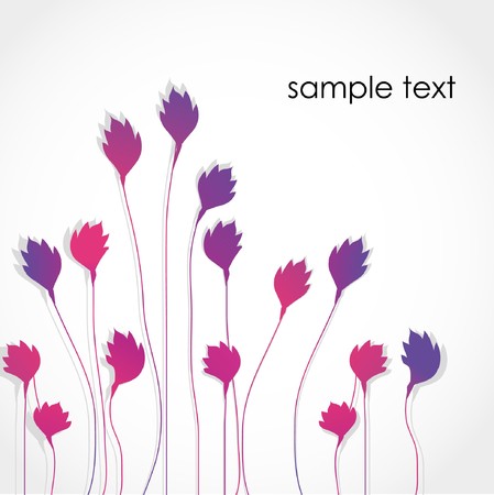 Floral background のイラスト素材