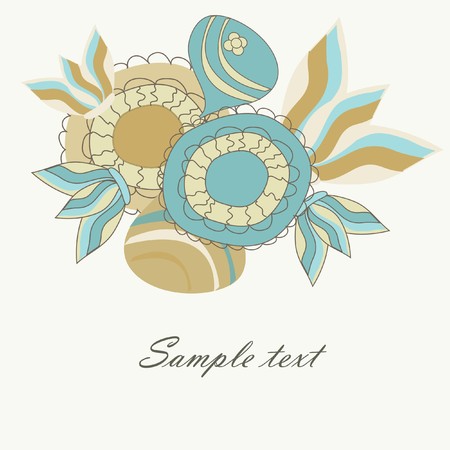 runge pastel background のイラスト素材