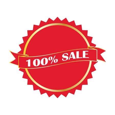 Natural guarantee labelのイラスト素材