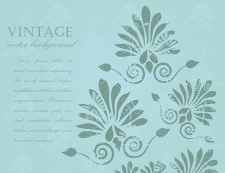 floral background のイラスト素材