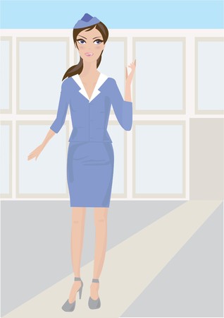 Beautiful business woman with telephone. の写真素材